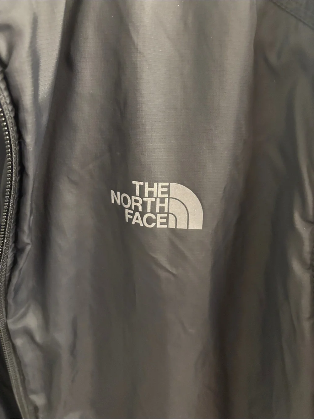 The North Face Black Hybrid Lightweight Fleece Jacket
